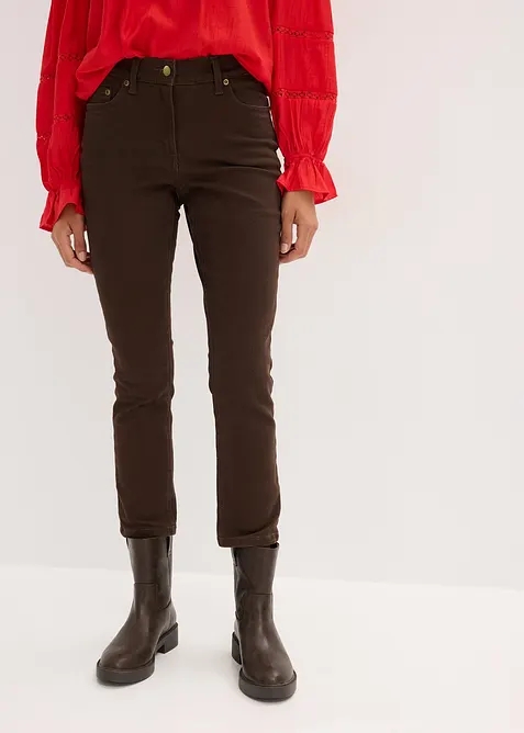 Twillbukse i elastisk bomullsmiks, bonprix