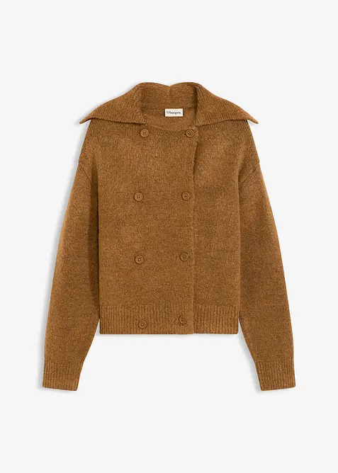 Grovstrikket cardigan, bonprix