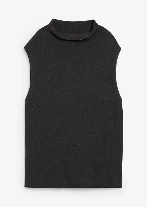 Strikket vest i 100% bomull, bonprix