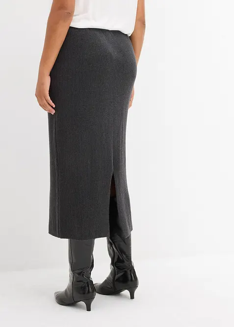 Strikket skj&oslash;rt i 100% bomull, bonprix