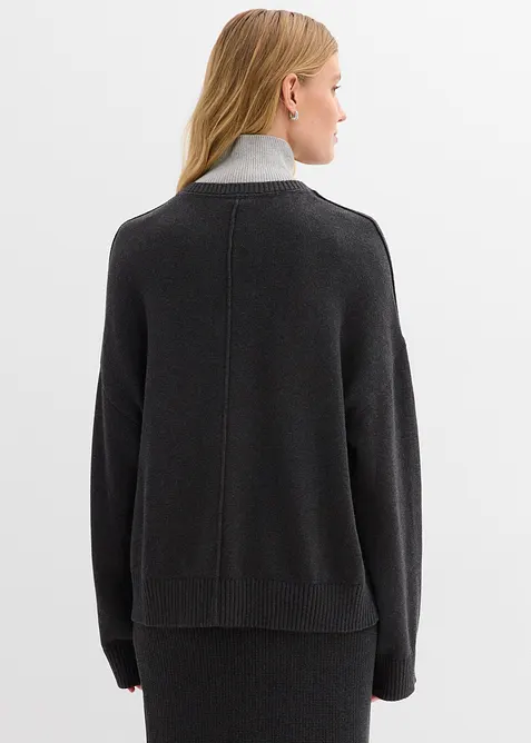 Genser i 100% bomull, bonprix