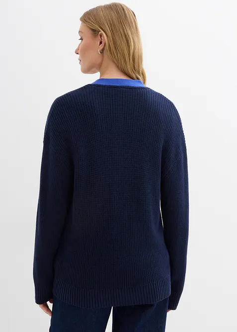 Cardigan i 100% bomull, bonprix