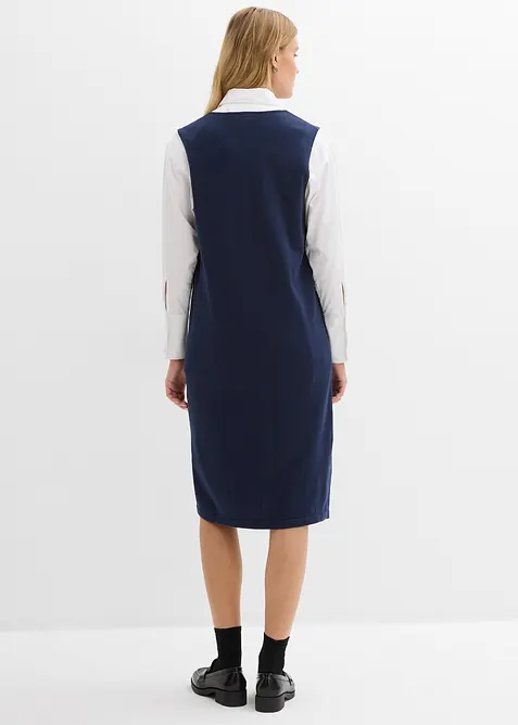 Strikket kjole i 100% bomull, bonprix