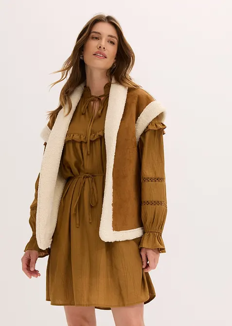 Fuskepelsvest, bonprix