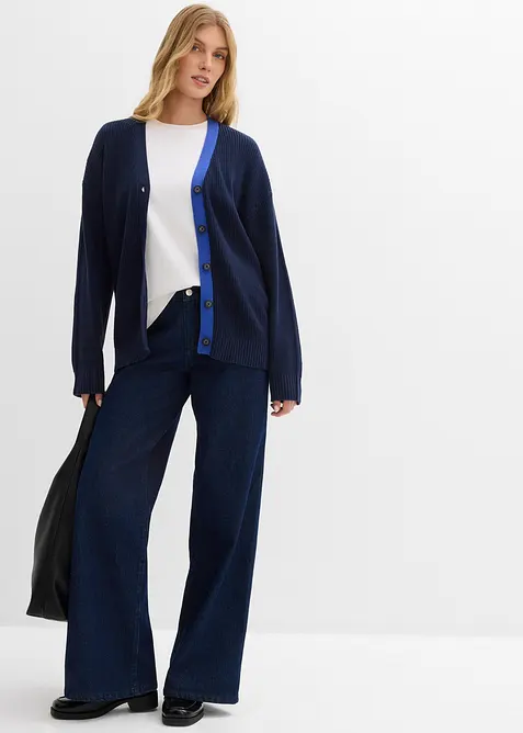 Cardigan i 100% bomull, bonprix