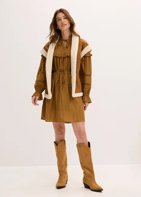 Fuskepelsvest, bonprix