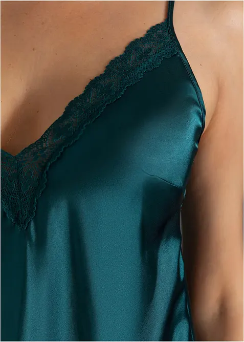 Neglisjé i sateng, bonprix