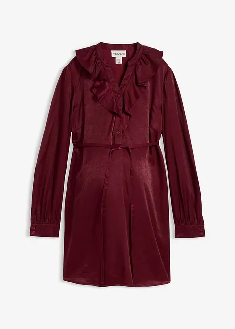 Mammabluse i myk sateng, bonprix