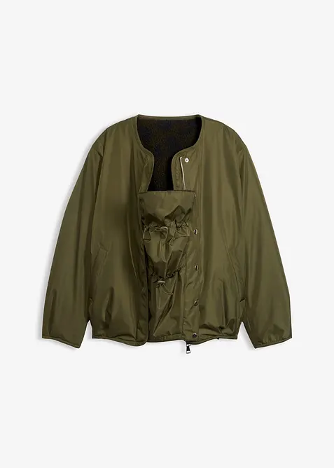 Vendbar, 4-i-1-mammajakke i bomberjakke-look med bæreinnlegg, bonprix