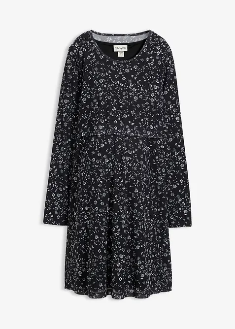 2-i-1-mammakjole med nydelig blomstermønster, bonprix