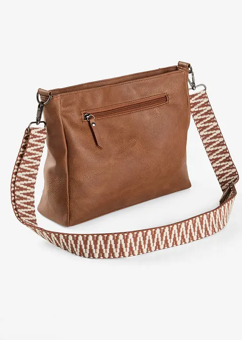 Skulderveske med utbyttbar skulderrem, bonprix