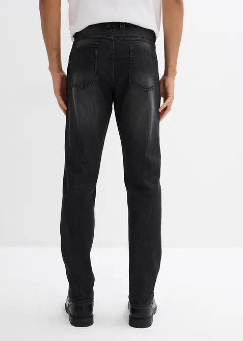 Slim fit-jeans i lett materiale med stretch, Straight, bonprix