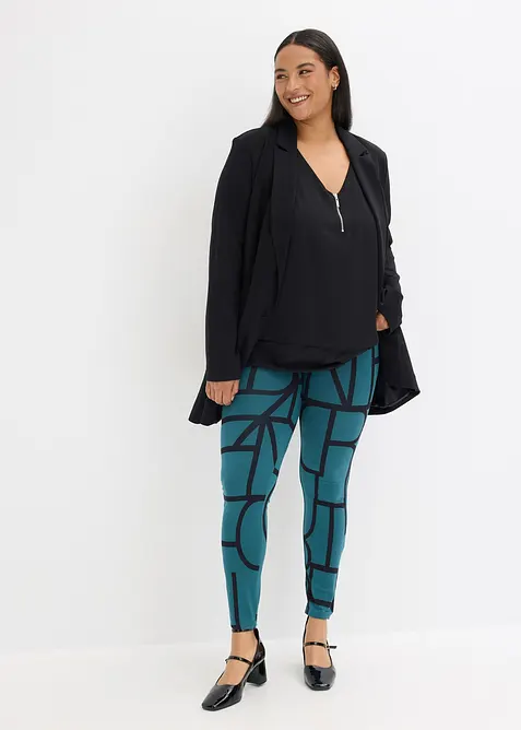 Leggings med print, bonprix