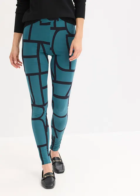 Leggings med print, bonprix