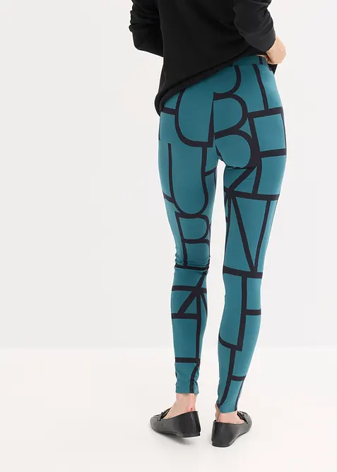 Leggings med print, bonprix