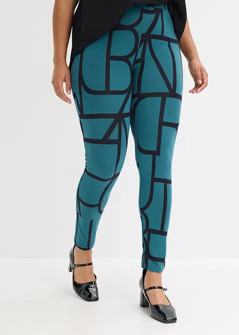 Leggings med print, bonprix