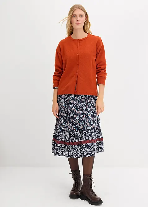 Finstrikket cardigan, bonprix