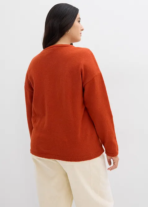 Finstrikket cardigan, bonprix