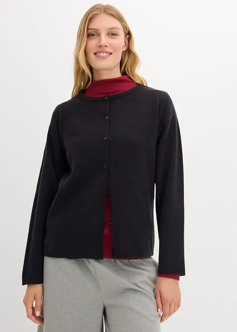 Finstrikket cardigan, bonprix