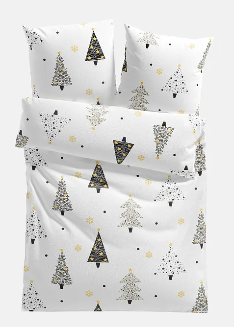 Sengesett med juletrær, bonprix