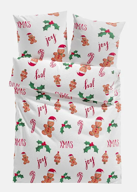 Sengesett med pepperkake-mønster, bonprix