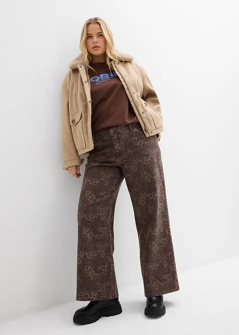 Oversized T-skjorte i 100% økologisk bomull, bonprix