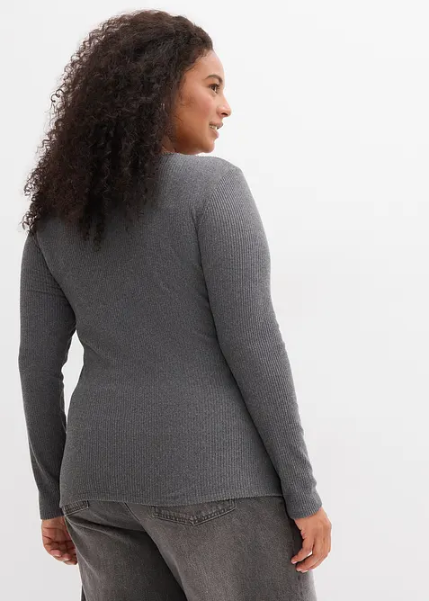 Ribbet termotopp, bonprix