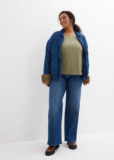 Topp i 100% bomull, bonprix