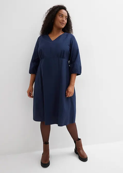 Kjole i 100% bomull, bonprix