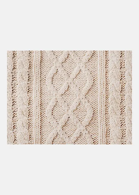 Dørmatte med strikketrykk, bonprix