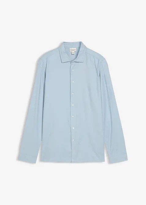 Skjorte i fin flanell av 100% bomull, Slim Fit, bonprix