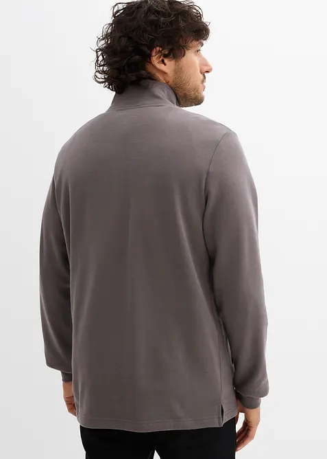 Sweatshirt i 100% økologisk bomull med praktiske lommer og rett nederkant, bonprix