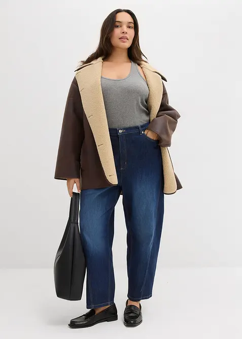 Baggy jeans High Waist, bonprix