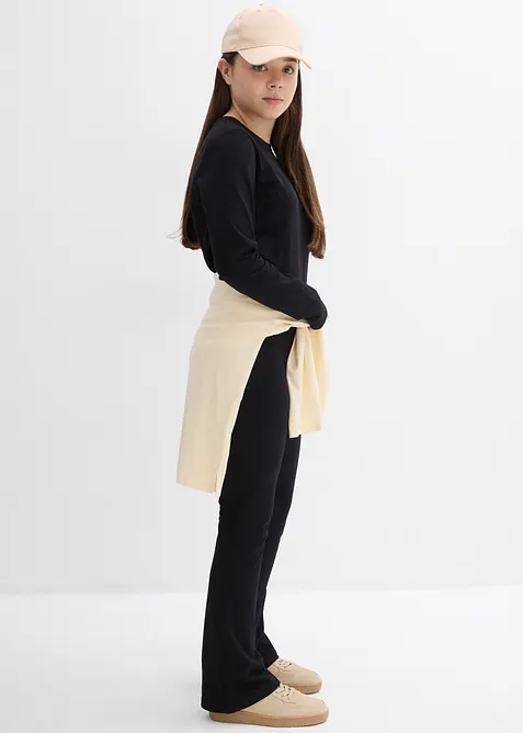 Langermet topp og jerseybukse (2-delt sett), bonprix