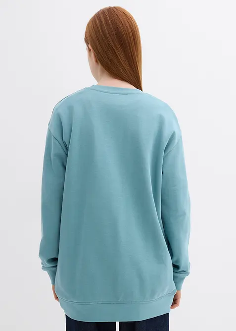 Oversized sweatshirt i 100% økologisk bomull, bonprix