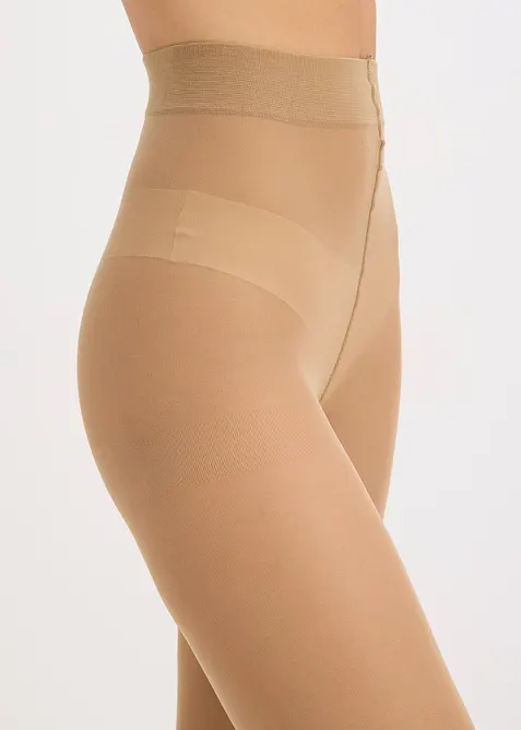 Str&oslash;mpebukse 30den med resirkulert polyamid, bonprix