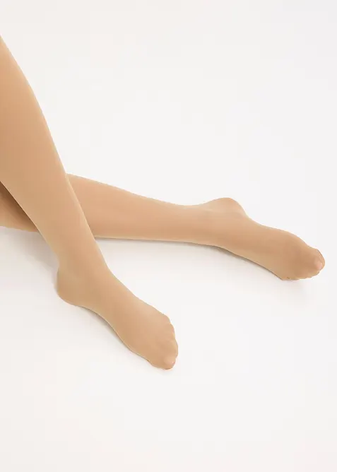 Str&oslash;mpebukse 30den med resirkulert polyamid, bonprix