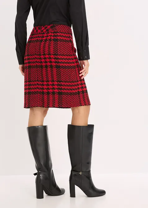 Skjørt i mykt bouclégarn, bonprix