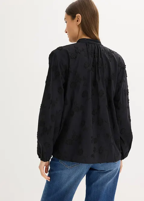 Bluse i 100% bomull, bonprix