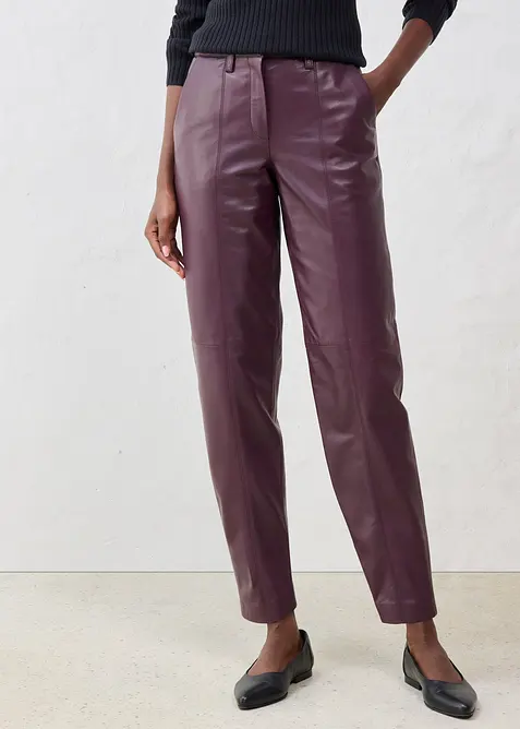 Skinnbukse i lammenappa, bonprix