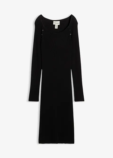 Mamma- og ammekjole i strikk, bonprix