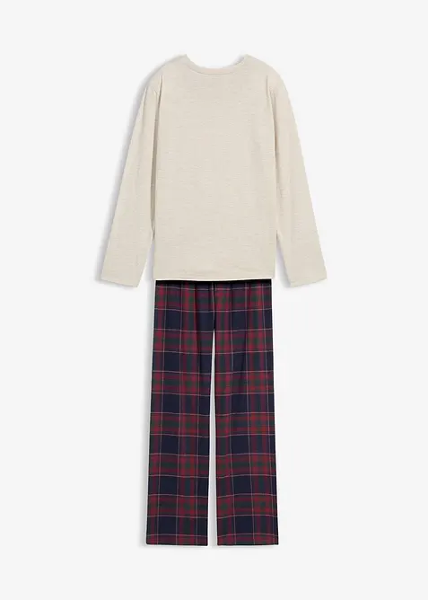 Pyjamas i myk bomull for barn, bonprix