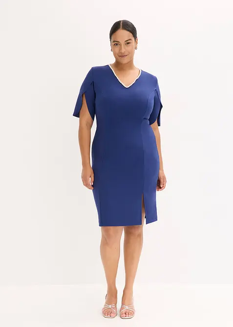 Etuikjole med perleapplikasjon, bonprix