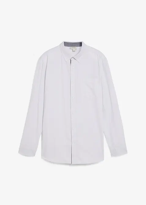 Langermet Oxford-skjorte i 100% bomull, Regular Fit, bonprix