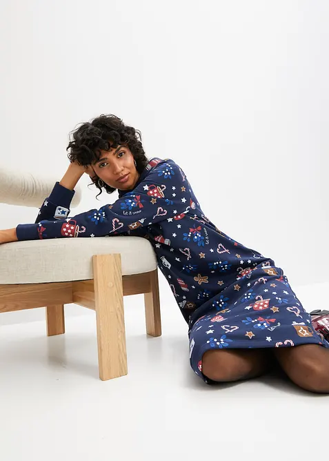 Jule-sweatkjole, bonprix