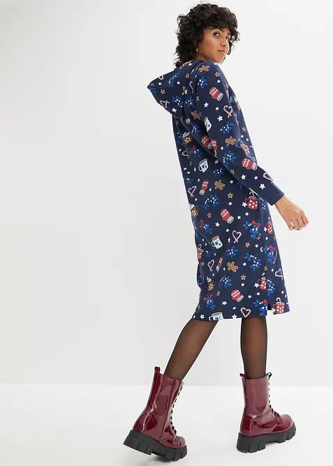 Jule-sweatkjole, bonprix