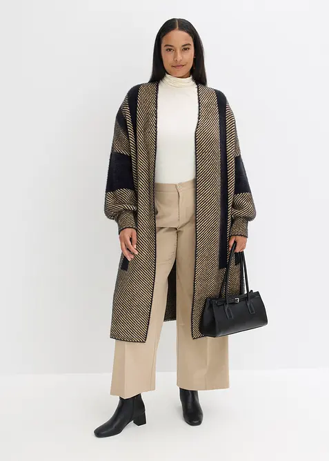 Strikket kåpe, bonprix