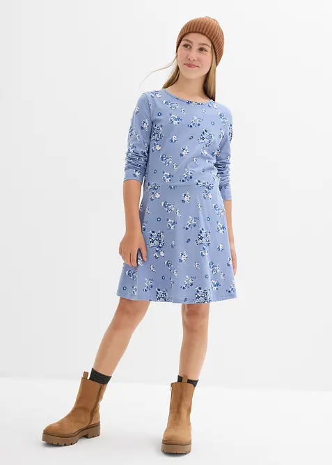 Jerseykjole i 100% økologisk bomull, bonprix