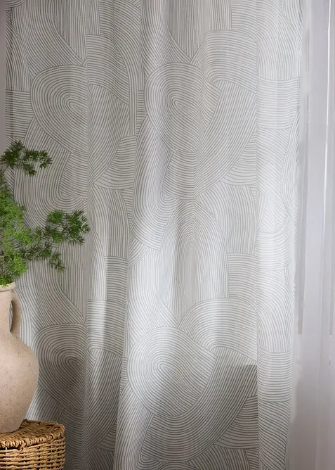 Gardin i bærekraftig materiale (1-pack), bonprix