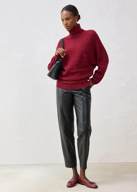 Genser med merinoull, bonprix